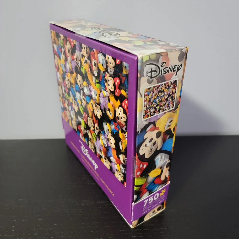 Disney Collection Classic Plush Jigsaw Puzzle 750 Pieces